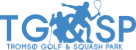 Tromsø golf og squashpark logo